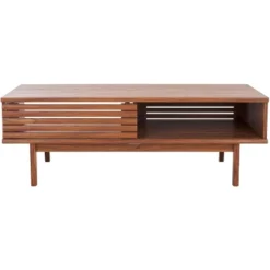 Safavieh Aricia 2-Door Coffee Table with Slatted Wood Details -Safavieh Furniture GUEST 31fa8b4f c198 4c40 b6a1 50e78e728621