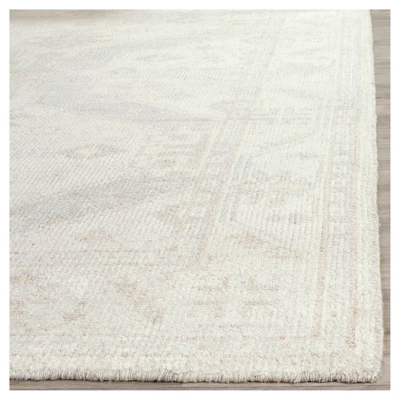 Safavieh Beige/Blue Abstract Knotted Area Rug - 4'x6' 3 Safavieh Beige/Blue Abstract Knotted Area Rug - 4'x6'