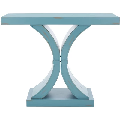 Safavieh Couture Dryden Console Table in Distressed Black Finish 12 Safavieh Couture Dryden Console Table in Distressed Black Finish - Image 10