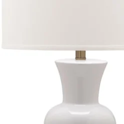 Lola Column Table Lamp - 30 Inch Height - LIT4150 - White - Safavieh 9 Lola Column Table Lamp - 30 Inch Height - LIT4150 - White - Safavieh -Safavieh Furniture GUEST 34b01626 5775 4788 932b d06334d683b3