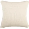 Diamond Loop Pillow - Natural - 20" X 20" - Safavieh -Safavieh Furniture GUEST 34d2eaec 9c96 4bfb befe 066b4fa7ed4a