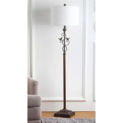 Safavieh Birdsong Floor Lamp - Oil Rub Bronze LIT4338