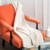 Safavieh Snug Knit Cotton Throw Blanket in Natural (50" x 60") -Safavieh Furniture GUEST 35be4707 2e5f 48ae 8567 086574742e54