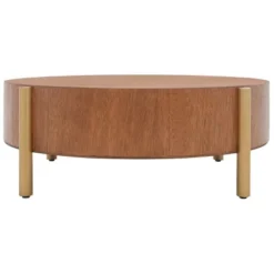 Safavieh Diangela Round Coffee Table -Safavieh Furniture GUEST 378b1e1a 2fdf 4b28 89d3 49b8b7ea2faa