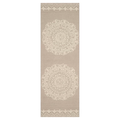 Safavieh Messina Medallion Hand-Tufted Wool Area Rug 6 Safavieh Messina Medallion Hand-Tufted Wool Area Rug - Image 4