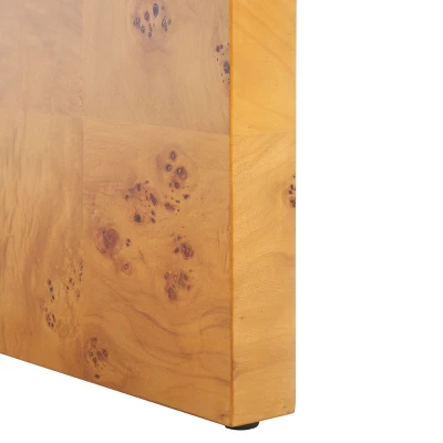 Safavieh Cella Burl Wood Coffee Table - Natural Rectangular Design 8 Safavieh Cella Burl Wood Coffee Table - Natural Rectangular Design - Image 6