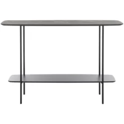Safavieh Kayleigh Modern Console Table with Storage Shelf -Safavieh Furniture GUEST 3a8c1e24 d20a 49cf a4a6 759f36a6def3