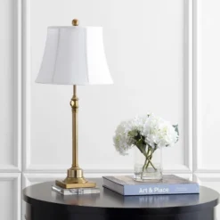 Safavieh Callen 27-Inch Elegant Table Lamps (Set of 2) - Bronze & White -Safavieh Furniture GUEST 3d02374c c05f 4165 9f7f a80a71fd481b