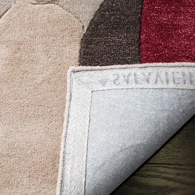 Safavieh Sina Floral Hand-Tufted Wool Area Rug 5 Safavieh Sina Floral Hand-Tufted Wool Area Rug - Image 3