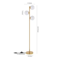 Safavieh Devlyn 62-Inch 3-Light Gold Floor Lamp with LED Bulbs 18 Safavieh Devlyn 62-Inch 3-Light Gold Floor Lamp with LED Bulbs -Safavieh Furniture GUEST 3dd46ddd 2111 453e adf8 3800389f6b3a