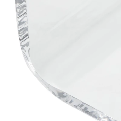 Safavieh Upton Acrylic Side Table - Clear C-Silhouette Design 7 Safavieh Upton Acrylic Side Table - Clear C-Silhouette Design - Image 5