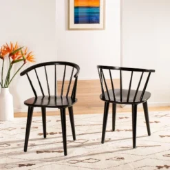 Safavieh Blanchard Spindle Side Chair (Set of 2)