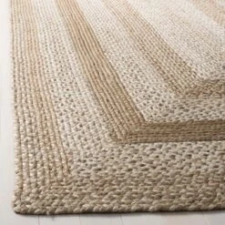 Safavieh Merle Stripe Woven Jute Area Rug - Hand-Crafted Coastal Decor