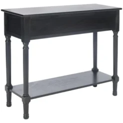 Safavieh Tate 2-Drawer Console Table with Sculpted Turned Legs 27 Safavieh Tate 2-Drawer Console Table with Sculpted Turned Legs -Safavieh Furniture GUEST 4178917b 1621 46be ad92 8ef71c310a07