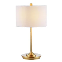Safavieh Taren 21.5-Inch Modern Gold Stick Table Lamps (Set of 2) -Safavieh Furniture GUEST 4285aebe 4fe5 4e3b bf9c e982a52c7e9c