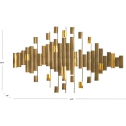 Safavieh Rena 32-Inch Antique Brass Iron and Steel Wall Decor -Safavieh Furniture GUEST 45ab6971 5aa9 470b a9f3 07bdaa23112d