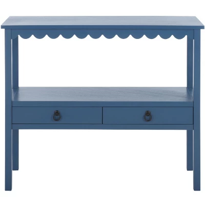 Safavieh Haven Lower 2-Drawer Console in Natural Pine 14 Safavieh Haven Lower 2-Drawer Console in Natural Pine - Image 12