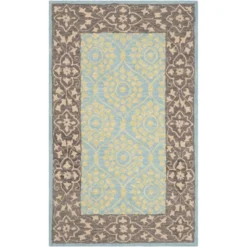 Safavieh Mellisa Leaf Hand-Hooked Wool Accent Rug -Safavieh Furniture GUEST 49bf6227 086a 4bca 94b9 2a65db419d51