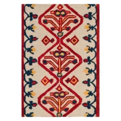 Safavieh Jane Geometric Design Tufted Pure Wool Accent Rug -Safavieh Furniture GUEST 4b1a605e 29b2 48ec b464 181a5ec20fe4
