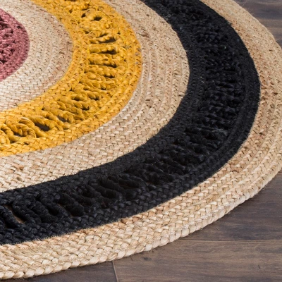 Safavieh Roxie Stripe Woven Jute Rug 3 Safavieh Roxie Stripe Woven Jute Rug