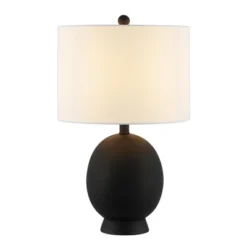 Muse Table Lamp - 20.5 Inch Height - TBL4487 - Black - Safavieh