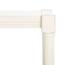 Safavieh Rafiki Pine Wood Console Table in Distressed White