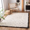 Safavieh Rosalina Shag Rug - Ivory & Black Moroccan Design -Safavieh Furniture GUEST 524d3aea 6260 488c a370 51d9362928a2