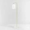 Santina 60" Floor Lamp - FLL7007 - Gold/White Marble - Safavieh -Safavieh Furniture GUEST 5375e198 31a9 4cdd b6bd 938340602560