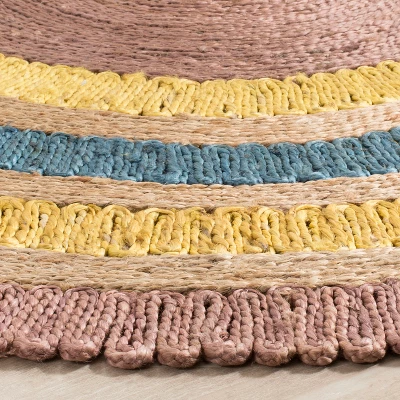 Safavieh Elinor Stripe Woven Hand-Made Jute Rug 3 Safavieh Elinor Stripe Woven Hand-Made Jute Rug