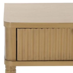 Safavieh Thurston 2-Drawer Wood Console Table - Desert Brown -Safavieh Furniture GUEST 54c48453 f6d9 4162 8567 c4f6189a4b3a