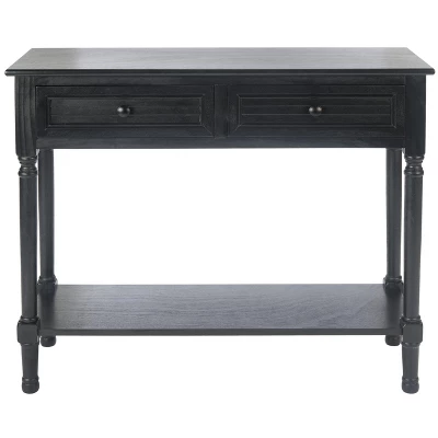 Safavieh Tate 2-Drawer Console Table with Sculpted Turned Legs 14 Safavieh Tate 2-Drawer Console Table with Sculpted Turned Legs - Image 12