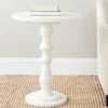 Safavieh Greta Round Top Accent Table with Baluster Base -Safavieh Furniture GUEST 578b5d00 1d25 4e41 bfa8 49138b620e08
