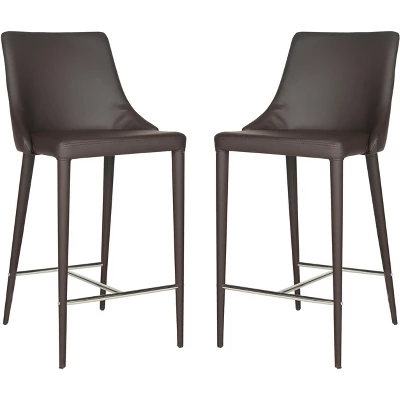 Safavieh Summerset 26-inch Designer Counter Stools (Set of 2) 10 Safavieh Summerset 26-inch Designer Counter Stools (Set of 2) - Image 8