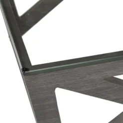 Safavieh Radley Coffee Table in Dark Grey with Glass Top -Safavieh Furniture GUEST 59f54880 b43f 4c44 99fe 68ee29f65656