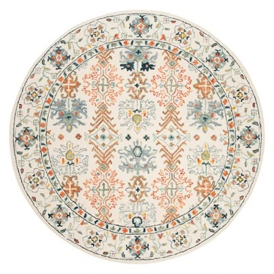 Safavieh Aspen Ashley Medallion Hand-Tufted Wool Accent Rug 8 Safavieh Aspen Ashley Medallion Hand-Tufted Wool Accent Rug - Image 6