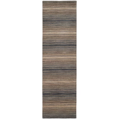 Safavieh Dixie Stripe Hand-Loomed Contemporary Wool Area Rug 9 Safavieh Dixie Stripe Hand-Loomed Contemporary Wool Area Rug - Image 7