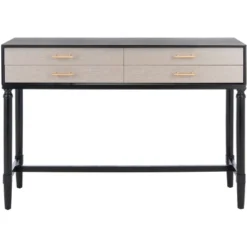 Estella 4 Drawer Console Table - Safavieh -Safavieh Furniture GUEST 5ba05a2c f2ac 4a75 976c d7c22c4a22e5