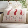 Safavieh Elves Off-White Decorative Holiday Pillow, 16" x 24" 2 Safavieh Elves Off-White Decorative Holiday Pillow, 16" x 24" -Safavieh Furniture GUEST 5c9df941 3da8 45e4 81a5 1afaf7ea30ea