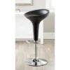 Safavieh Shedrack Swivel Bar Stool in Black and Chrome -Safavieh Furniture GUEST 5d7d3a69 76ca 4207 8ac4 7574e4383dad
