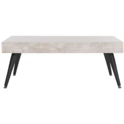 Safavieh Cedric Mid Century Modern Rectangular Coffee Table -Safavieh Furniture GUEST 5dd3367b 6e9c 40fa b64a 14328ea34a1a