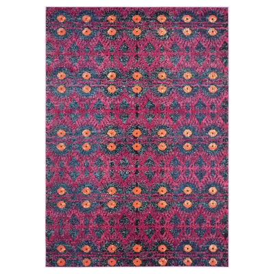 Safavieh Ruslan Geometric Area Rug - Vibrant Boho-Chic Decor 9 Safavieh Ruslan Geometric Area Rug - Vibrant Boho-Chic Decor - Image 7