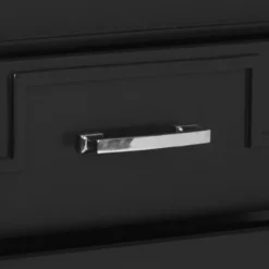 Safavieh Raina 3-Drawer Greek Key Nightstand in White -Safavieh Furniture GUEST 5ead74e4 13f1 487e 96de 2b5669c5a6ef