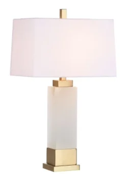 Safavieh Rozella 29.5-Inch Alabaster & Gold Marble Table Lamp -Safavieh Furniture GUEST 5f32d5c3 fdf3 438c b24c 760166b21695