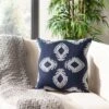 Safavieh Blossom Navy and Periwinkle 16" x 16" Decorative Throw Pillow 2 Safavieh Blossom Navy and Periwinkle 16" x 16" Decorative Throw Pillow -Safavieh Furniture GUEST 67198dec f06e 4a25 bba5 6b9249aa8ddc