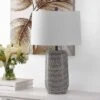 Safavieh Celvin Grey and White Patterned Table Lamp -Safavieh Furniture GUEST 6a7491af c97a 4a97 9c9a 36855b156ea1