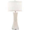 Safavieh Shelley Concave 30-Inch Table Lamp Set of 2 - White Shell Finish -Safavieh Furniture GUEST 6d115eee 5168 4ca1 8ee3 b38b1034e154