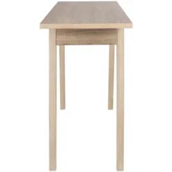 Safavieh Couture Manny Console Table - Natural Oak Grain Finish -Safavieh Furniture GUEST 6d524ae0 01ed 4e27 8206 d0e1b5e43de2