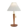 Safavieh Ronny 23.5-Inch Walnut and Brass Table Lamp -Safavieh Furniture GUEST 6dcfeb49 af6b 4e17 9713 dd15942c06eb