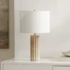 Safavieh Remi 23.5-Inch Travertine Table Lamp - Beige Elegant Accent Lighting 2 Safavieh Remi 23.5-Inch Travertine Table Lamp - Beige Elegant Accent Lighting -Safavieh Furniture GUEST 6ec46348 d044 4787 8d82 079904a3cc85