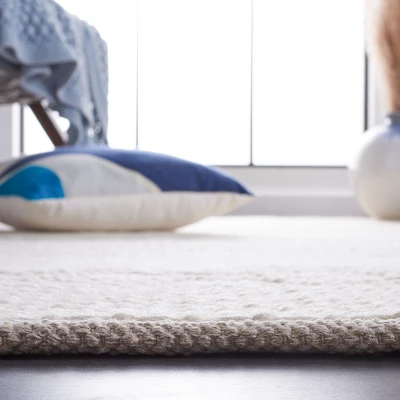 Safavieh Natura NAT214 Hand Woven Wool Area Rug 5 Safavieh Natura NAT214 Hand Woven Wool Area Rug - Image 3